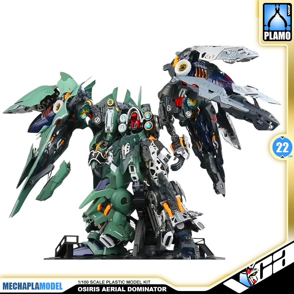 Axis Model Works 阿克西斯模玩 1/100 Osiris Aerial Dominator Kshatriya Master Grade MG Plastic Model Action Figure Toy Kit VCA Gundam Singapore