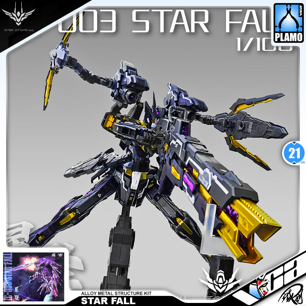 Iron Toy 铁创模型 Star Fall 星坠 Metal Build Structure Master Grade MG Action Figure Toy Kit VCA Gundam Singapore