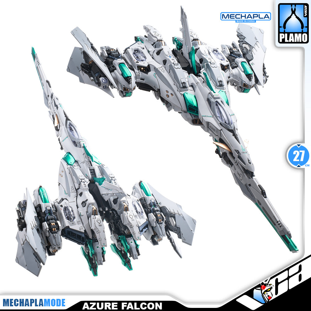 INERA无限系 Azure Falcon 青鸢 Metal Build Structure Transformer Action Figure Model Toy Kit VCA Gundam Singapore