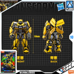 Bloks 布鲁可 Transformers Rise of the Beasts Bumblebee Plastic Model Toy VCA Gundam Singapore