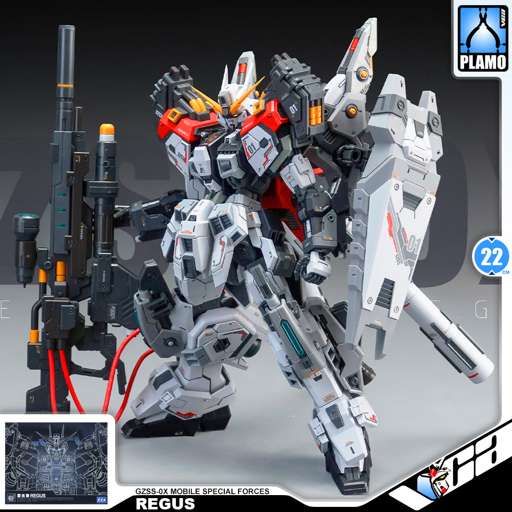ZZA Regus 雷古斯 Action Figure Model Toy Mechapla Kit VCA Gundam Singapore
