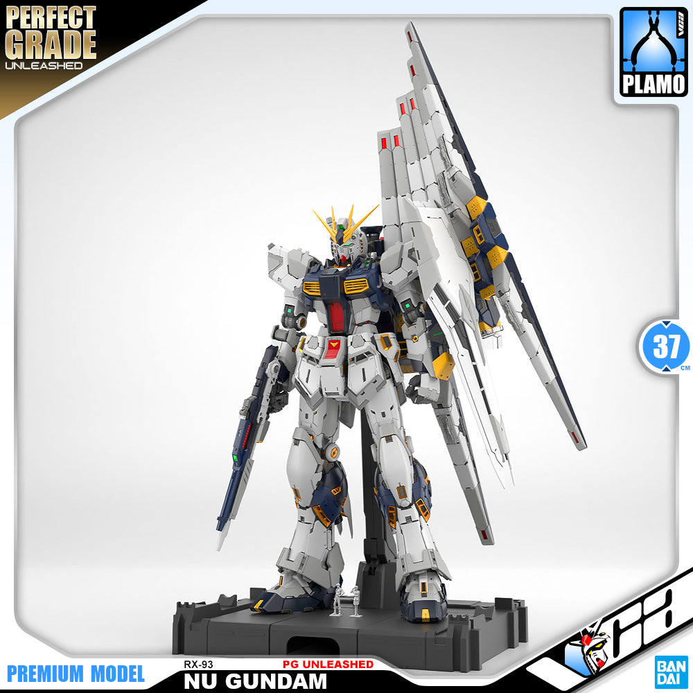 Bandai Gunpla Perfect Grade Unleashed PGU 1/60 PG RX-93 Nu Gundam Action Figure Model Toy Kit VCA Singapore