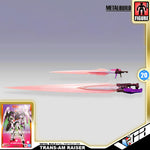 Premium Bandai Tamashii Nations Metal Build Trans-Am Raiser Full Particle Ver. Action Figure Toy VCA Gundam Singapore