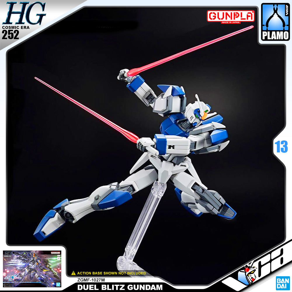 Bandai Gunpla High Grade Cosmic Era HG Duel Blitz Gundam Plastic Model Action Figure Toy VCA Singapore