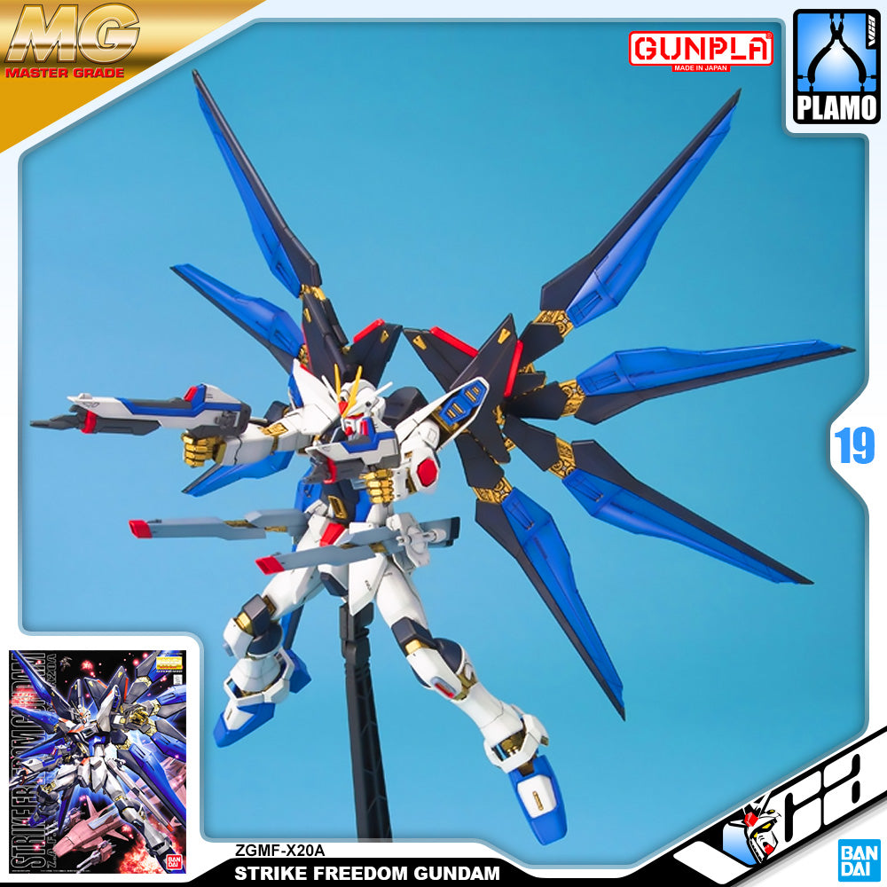 Bandai Gunpla Master Grade 1/100 MG Strike Freedom Gundam Plastic Model Action Toy VCA Singapore