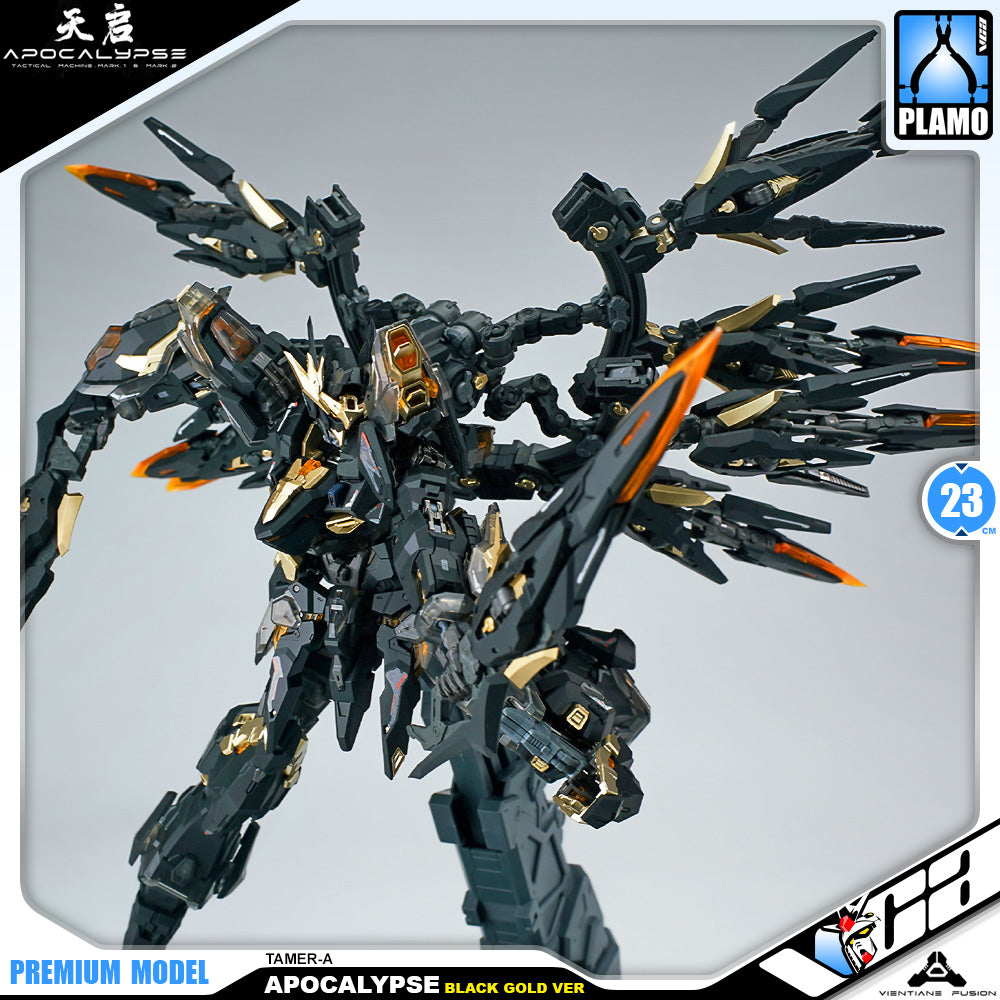 Vientiane Fusion 万象聚变 Apocalypse 天启 Black Gold Ver Metal Build Structure Model Action Figure Kit VCA Gundam Singapore
