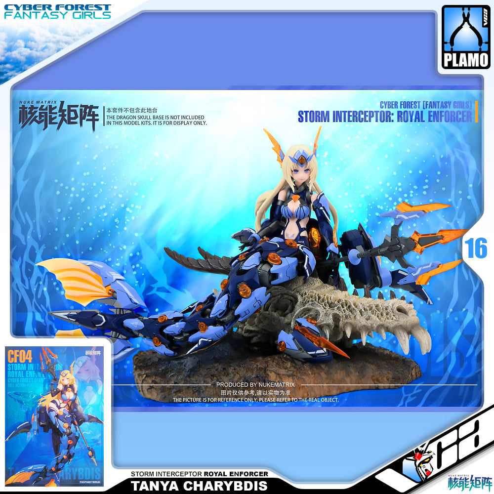 Nuke Matrix Tanya Charybdis CF04 Mermaid Plastic Model Action Toy VCA Gundam Singapore