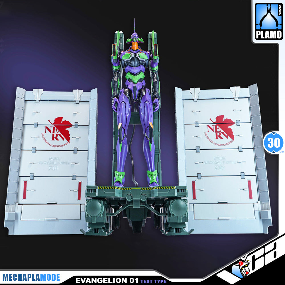 Tron Model-Kits 创模玩 Evangelion Test Type-01 Perfect Grade PG Metal Build Structure Action Figure Toy Kit VCA Gundam Singapore