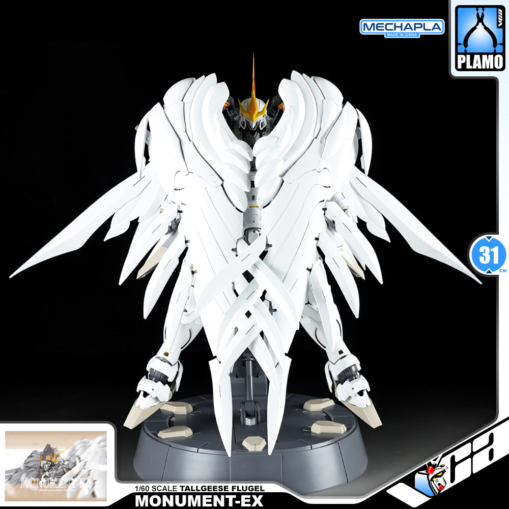Strange Works 奇怪工作室 Monument-EX 丰碑F型 Tallgeese Flugel Perfect Grade 1/60 Action Figure Mechapla Model Toy Kit VCA Gundam Singapore