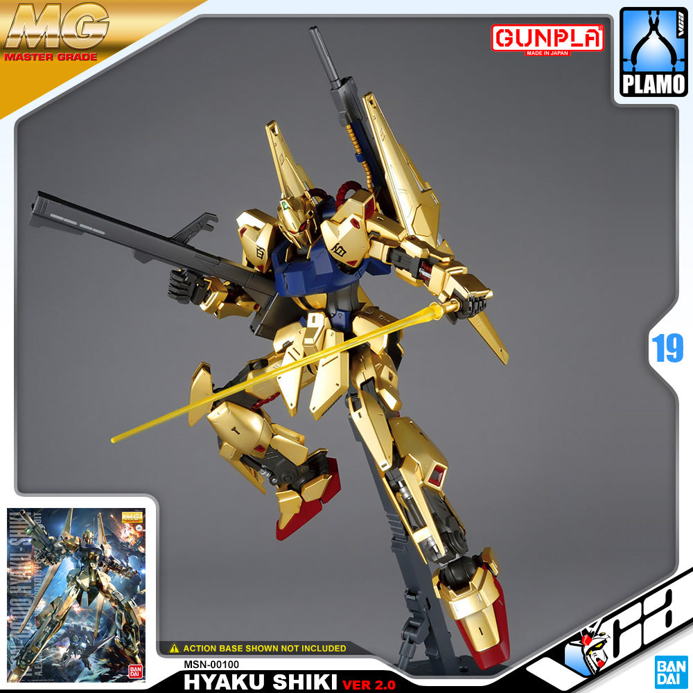 Bandai Gunpla Master Grade Hyaku Shiki Ver 2.0 Plastic Model Toy VCA Gundam Singapore