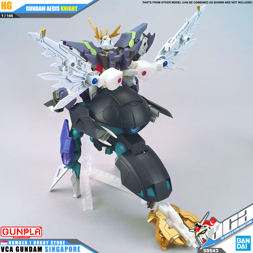 【𝐁𝐀𝐂𝐊𝐎𝐑𝐃𝐄𝐑】NOV-2024🔵HG GUNDAM AEGIS KNIGHT