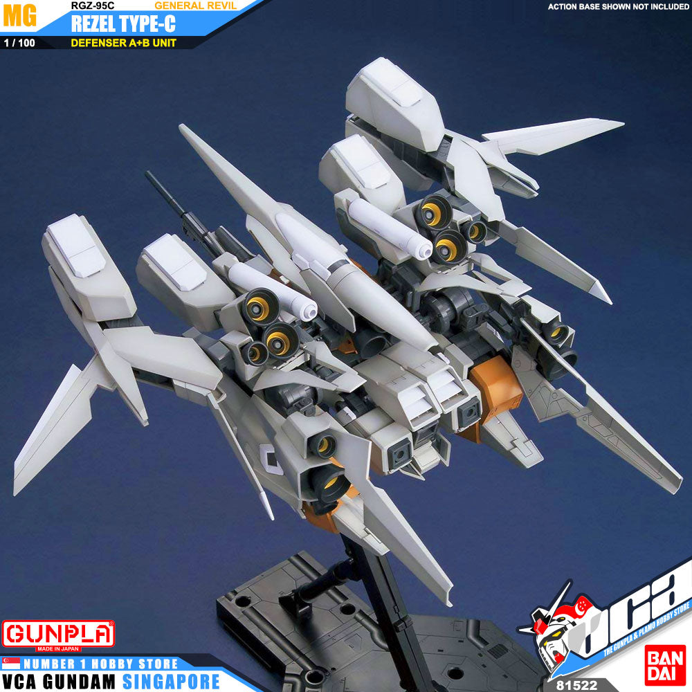 【🔵𝐁𝐀𝐂𝐊𝐎𝐑𝐃𝐄𝐑 MAR/APR-2026】 MG RGZ-95C REZEL TYPE-C DEFENSER A+B UNIT GENERAL REVIL
