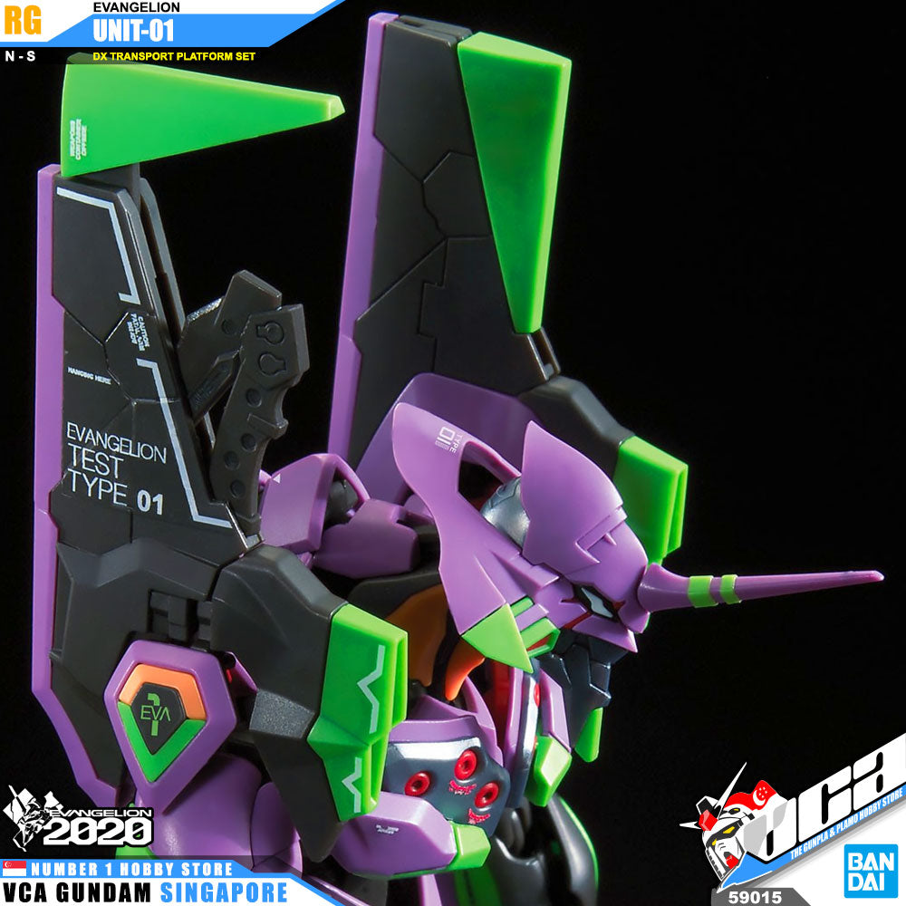 RG EVANGELION UNIT-01 DX TRANSPORTER PLATFORM SET