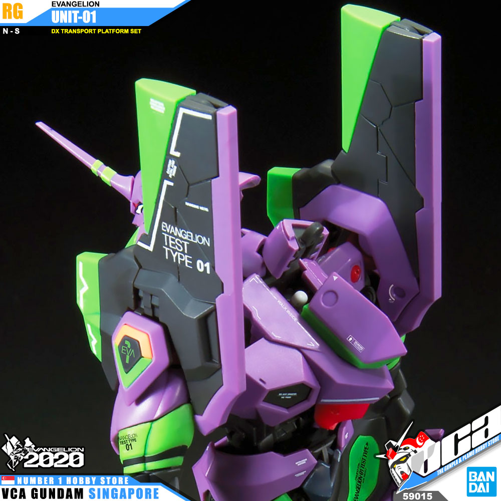 RG EVANGELION UNIT-01 DX TRANSPORTER PLATFORM SET