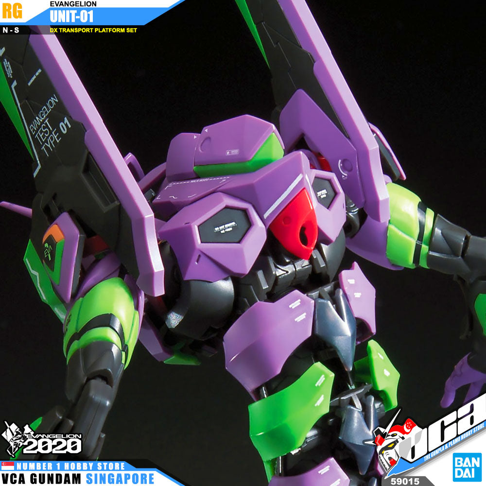 RG EVANGELION UNIT-01 DX TRANSPORTER PLATFORM SET