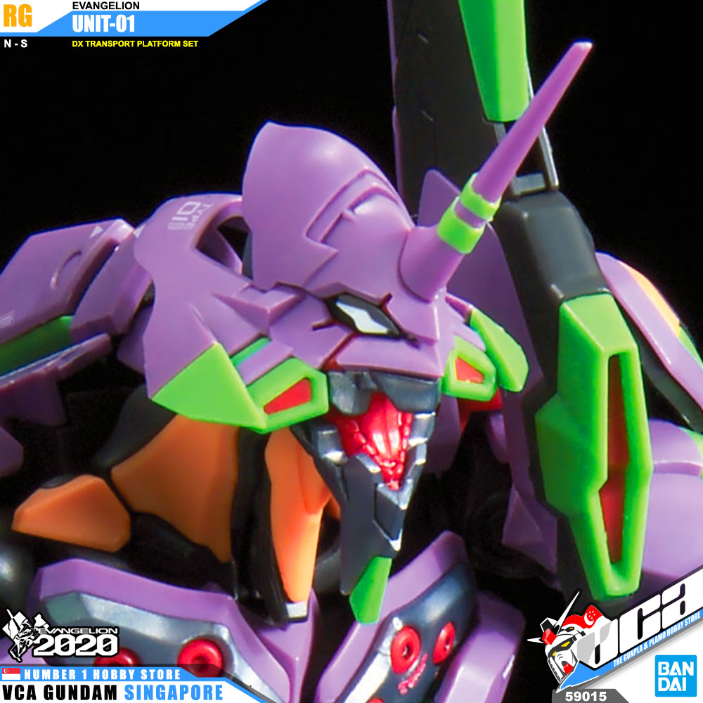 RG EVANGELION UNIT-01 DX TRANSPORTER PLATFORM SET