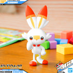 Bandai Pokemon Plamo Collection Quick  05 Scorbunny Action Figure Toy Model Kit VCA Gundam Singapore