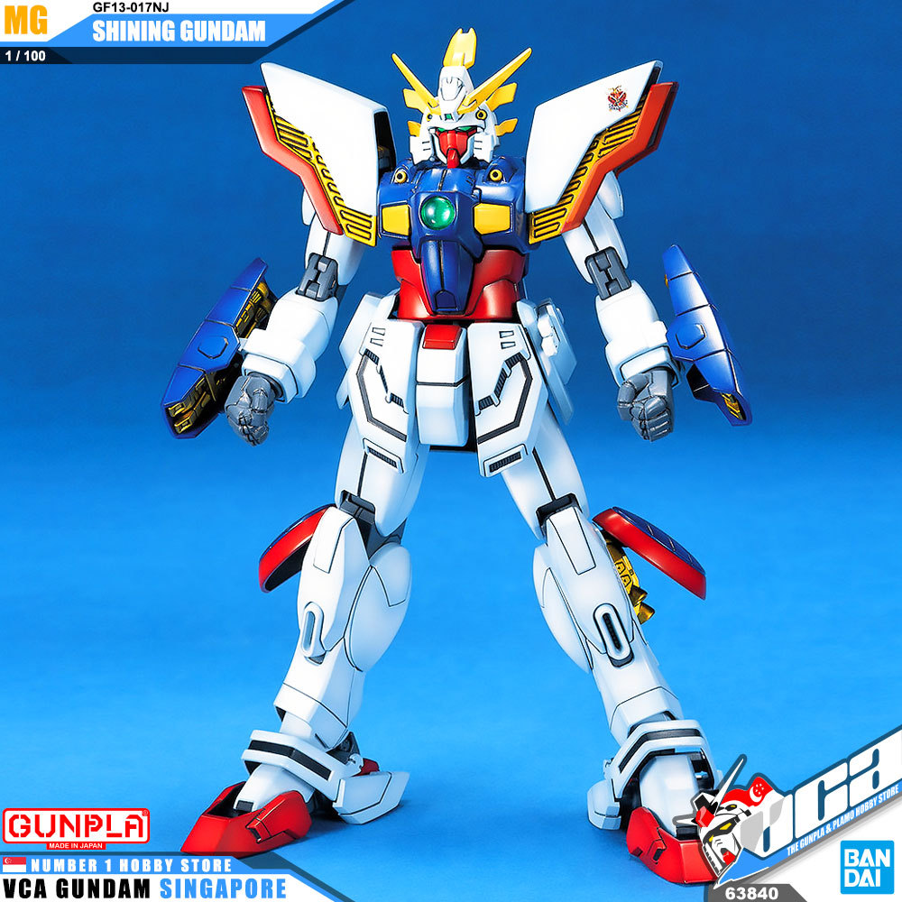 【𝐁𝐀𝐂𝐊𝐎𝐑𝐃𝐄𝐑】JUN-2025🔵 MG SHINING GUNDAM