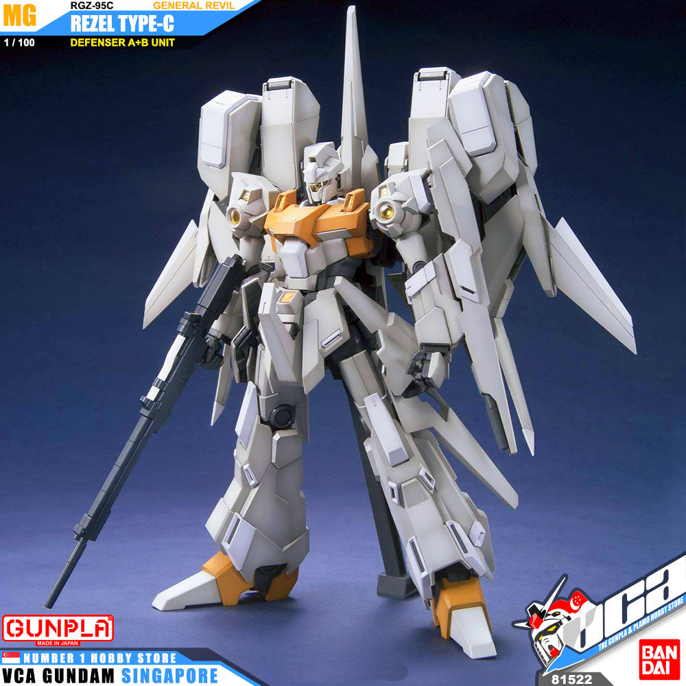 【🔵𝐁𝐀𝐂𝐊𝐎𝐑𝐃𝐄𝐑 MAR/APR-2026】 MG RGZ-95C REZEL TYPE-C DEFENSER A+B UNIT GENERAL REVIL