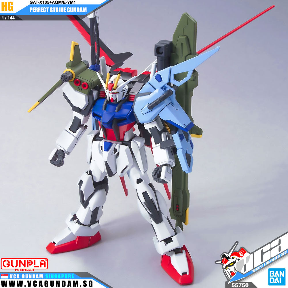 【🔵𝐁𝐀𝐂𝐊𝐎𝐑𝐃𝐄𝐑 DEC-2026】 HG PERFECT STRIKE GUNDAM