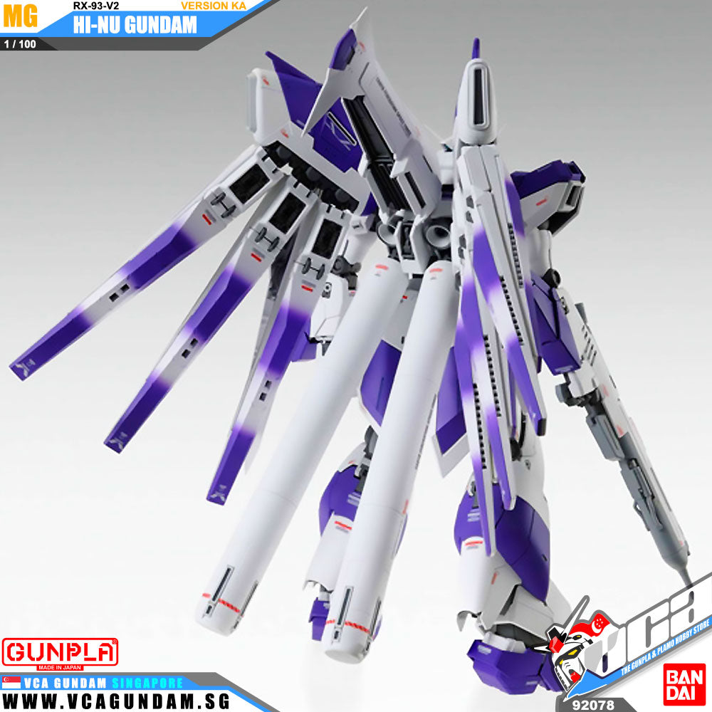 【🔵𝐁𝐀𝐂𝐊𝐎𝐑𝐃𝐄𝐑 FEB-2027】 MG RX-93-V2 HI-NU GUNDAM VER KA