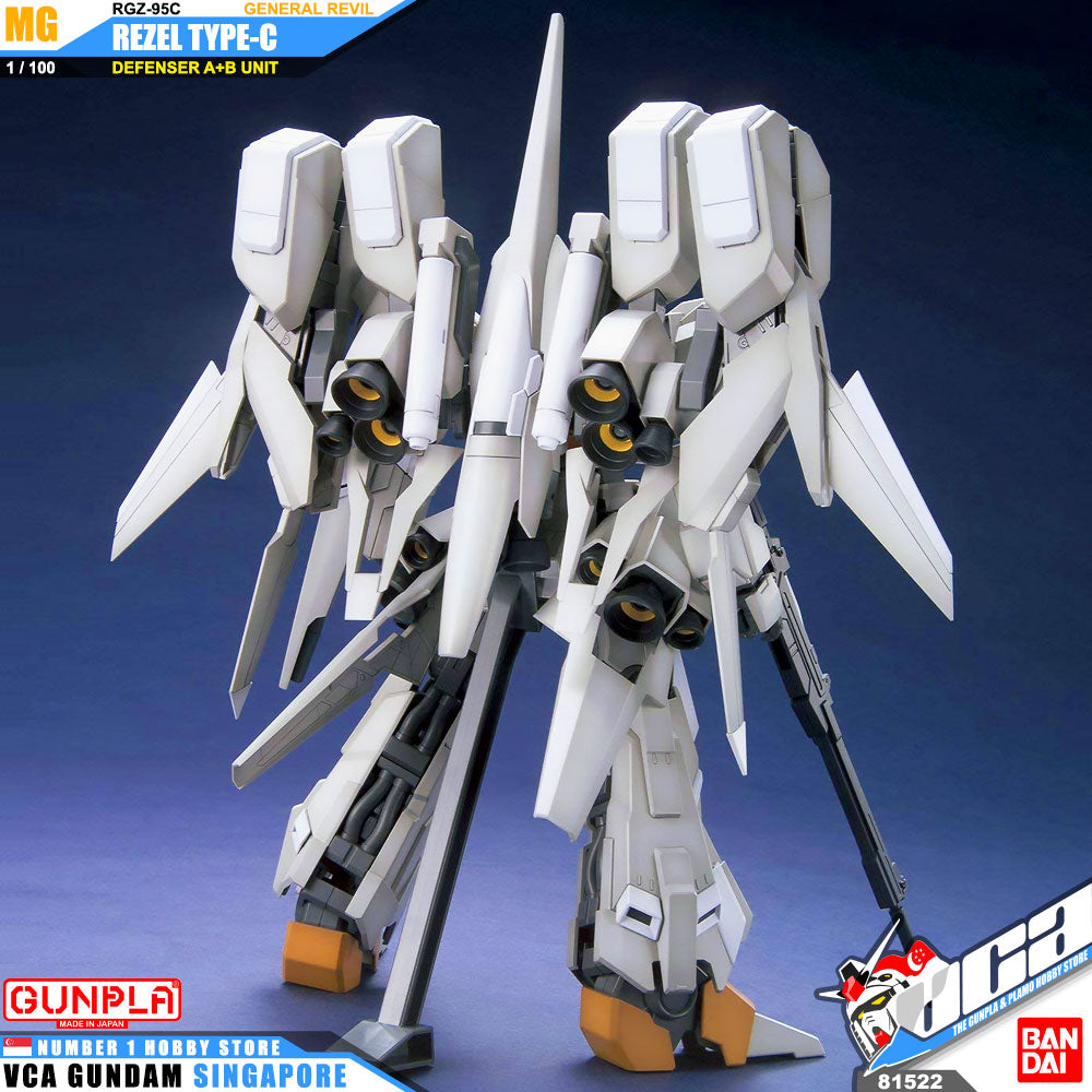 【🔵𝐁𝐀𝐂𝐊𝐎𝐑𝐃𝐄𝐑 MAR/APR-2026】 MG RGZ-95C REZEL TYPE-C DEFENSER A+B UNIT GENERAL REVIL