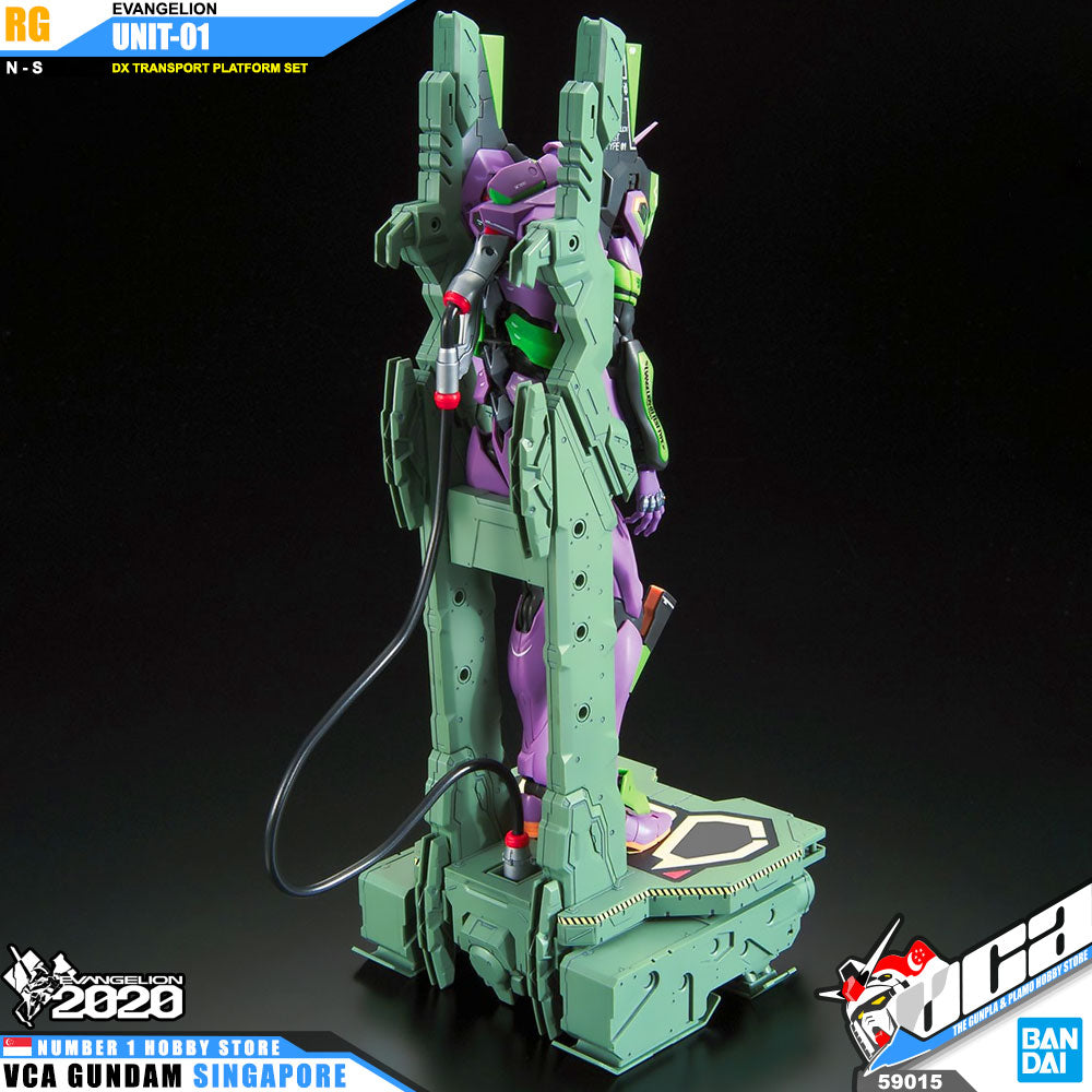 RG EVANGELION UNIT-01 DX TRANSPORTER PLATFORM SET