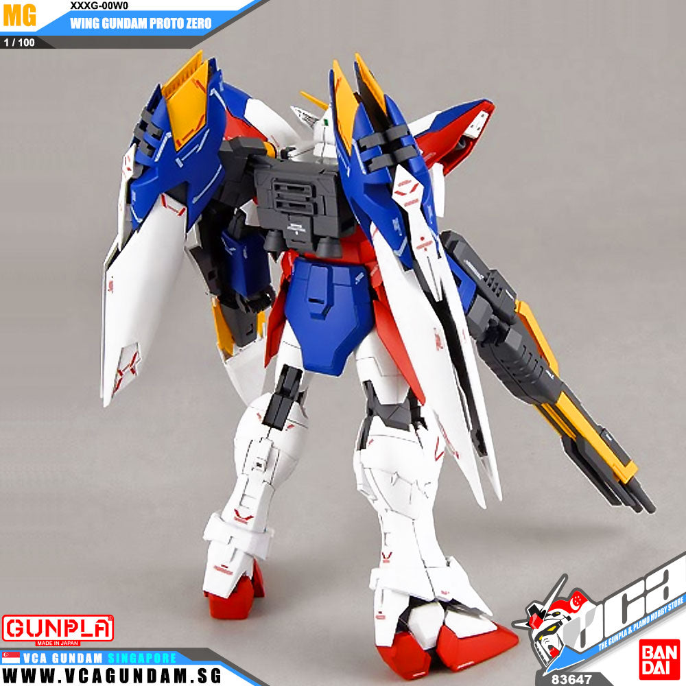 【𝐁𝐀𝐂𝐊𝐎𝐑𝐃𝐄𝐑】JUN-2025🔵 MG WING GUNDAM PROTO ZERO EW