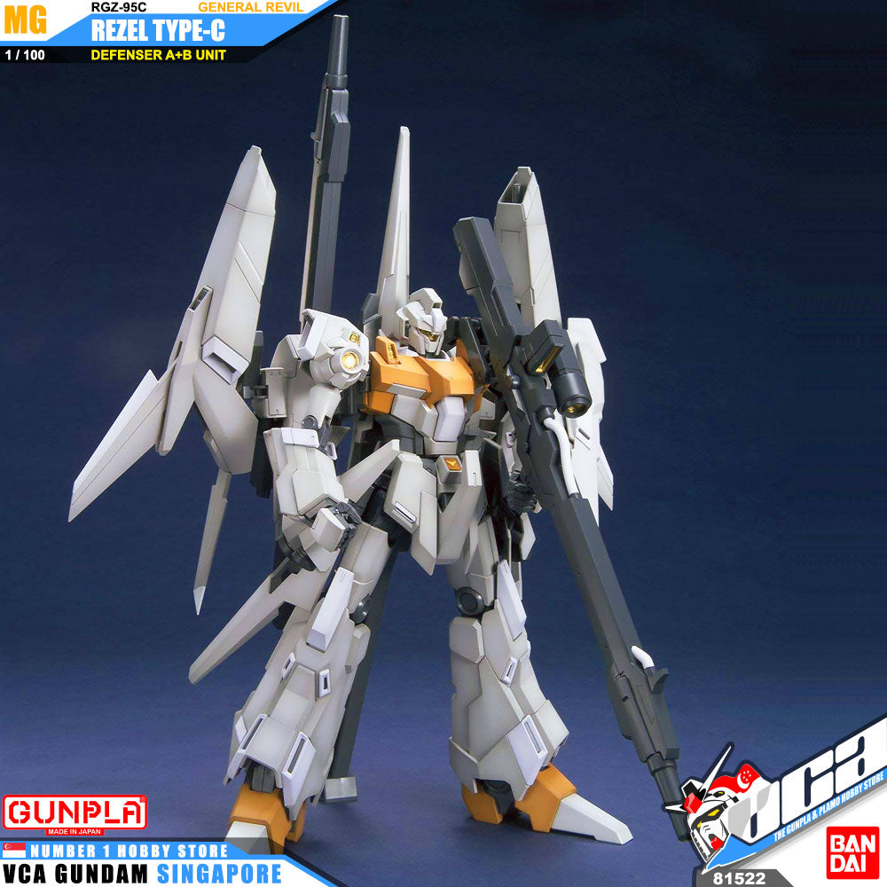 【🔵𝐁𝐀𝐂𝐊𝐎𝐑𝐃𝐄𝐑 MAR/APR-2026】 MG RGZ-95C REZEL TYPE-C DEFENSER A+B UNIT GENERAL REVIL