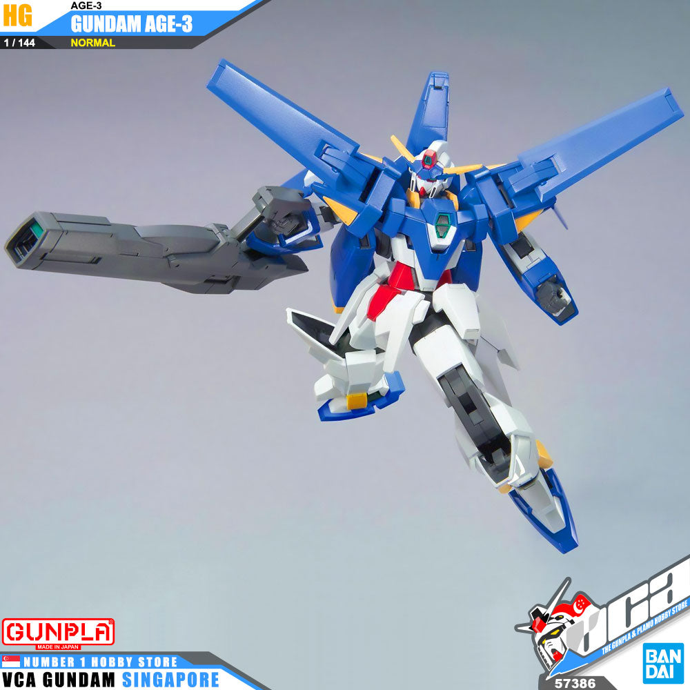 【𝐁𝐀𝐂𝐊𝐎𝐑𝐃𝐄𝐑】OCT-2024🔷HG GUNDAM AGE-3 NORMAL