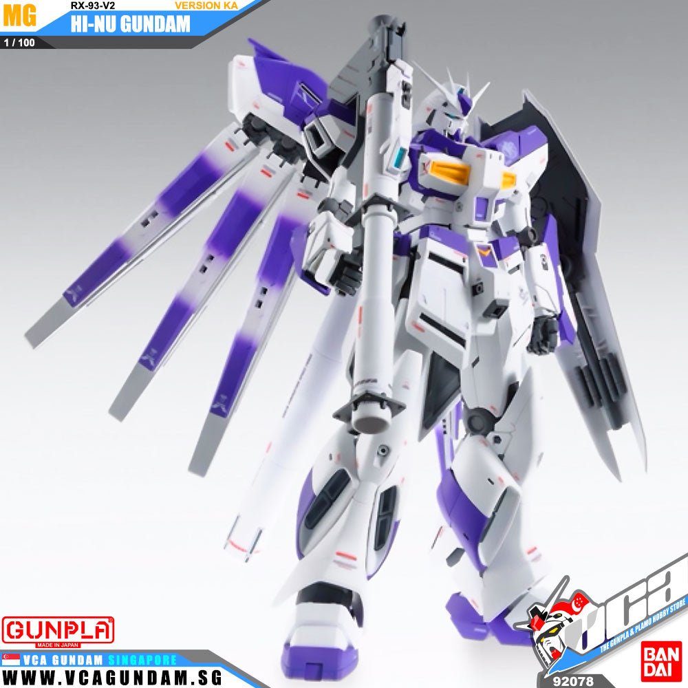 【🔵𝐁𝐀𝐂𝐊𝐎𝐑𝐃𝐄𝐑 FEB-2027】 MG RX-93-V2 HI-NU GUNDAM VER KA