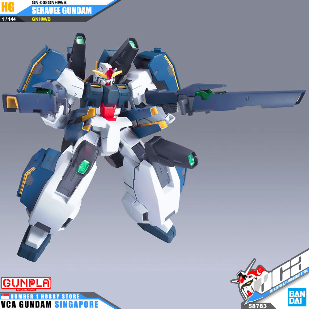 【𝐁𝐀𝐂𝐊𝐎𝐑𝐃𝐄𝐑】DEC-2024🔷HG SERAVEE GUNDAM GNHW/B