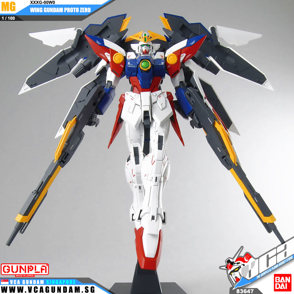 【🔵𝐁𝐀𝐂𝐊𝐎𝐑𝐃𝐄𝐑 JUN-2025】 MG WING GUNDAM PROTO ZERO EW