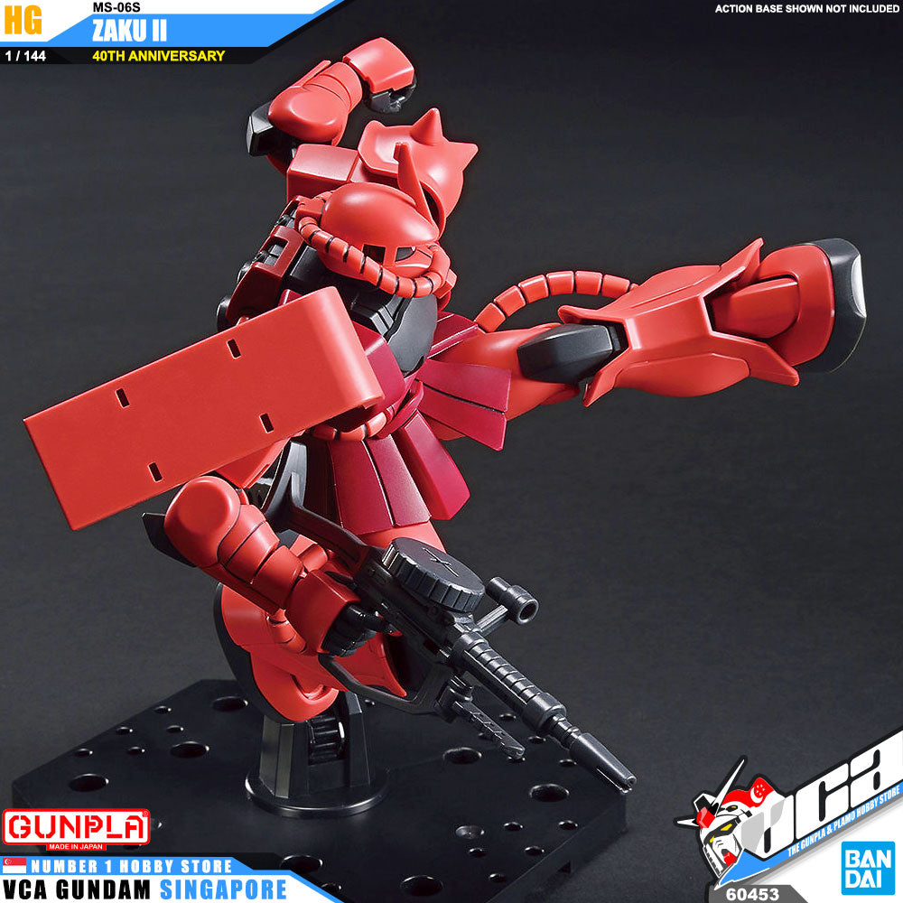 /【🔵𝐁𝐀𝐂𝐊𝐎𝐑𝐃𝐄𝐑 OCT-2026】 HG-UC MS-06S ZAKU II (40TH ANNIVERSARY)