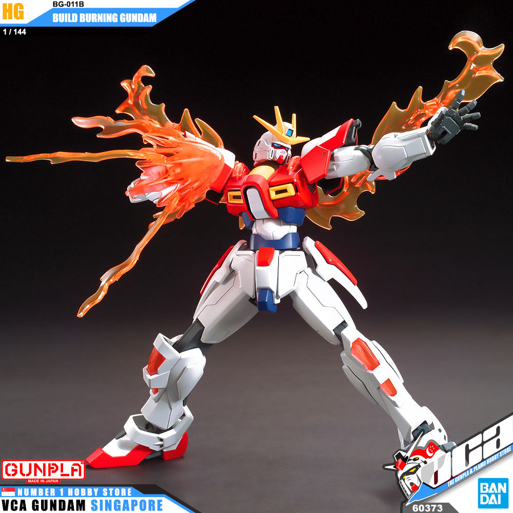 GUNPLA® High Grade (HGBF) 1/144 Build Burning Gundam VCA Gundam Singapore