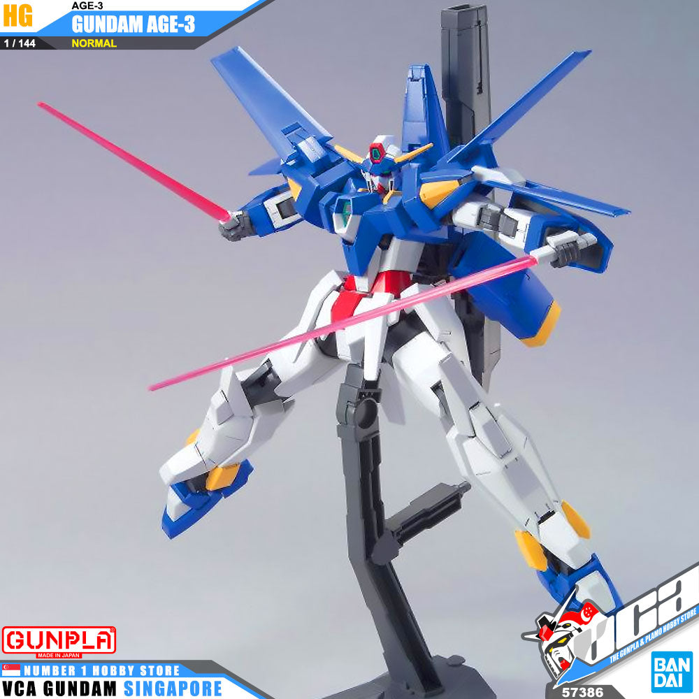 【𝐁𝐀𝐂𝐊𝐎𝐑𝐃𝐄𝐑】OCT-2024🔷HG GUNDAM AGE-3 NORMAL