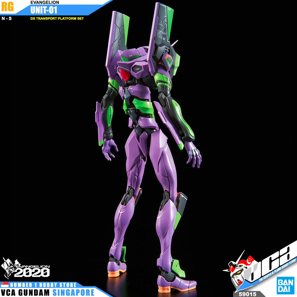 RG EVANGELION UNIT-01 DX TRANSPORTER PLATFORM SET