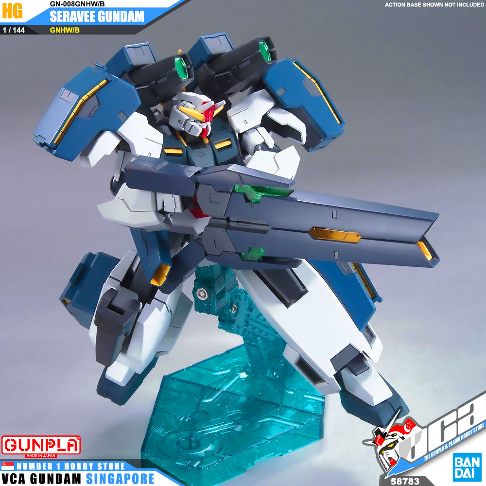 【𝐁𝐀𝐂𝐊𝐎𝐑𝐃𝐄𝐑】DEC-2024🔷HG SERAVEE GUNDAM GNHW/B