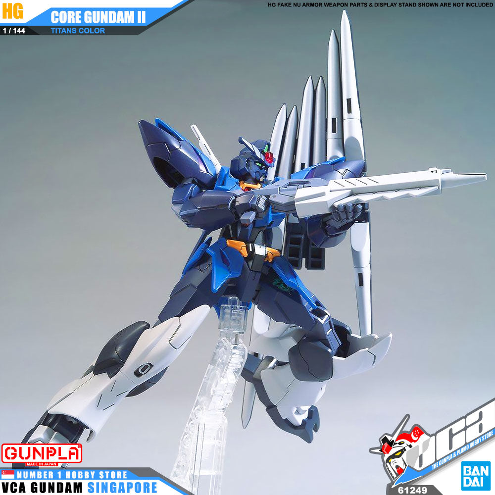 【𝐁𝐀𝐂𝐊𝐎𝐑𝐃𝐄𝐑】OCT-2024🔷HG CORE GUNDAM II (TITANS COLOR)