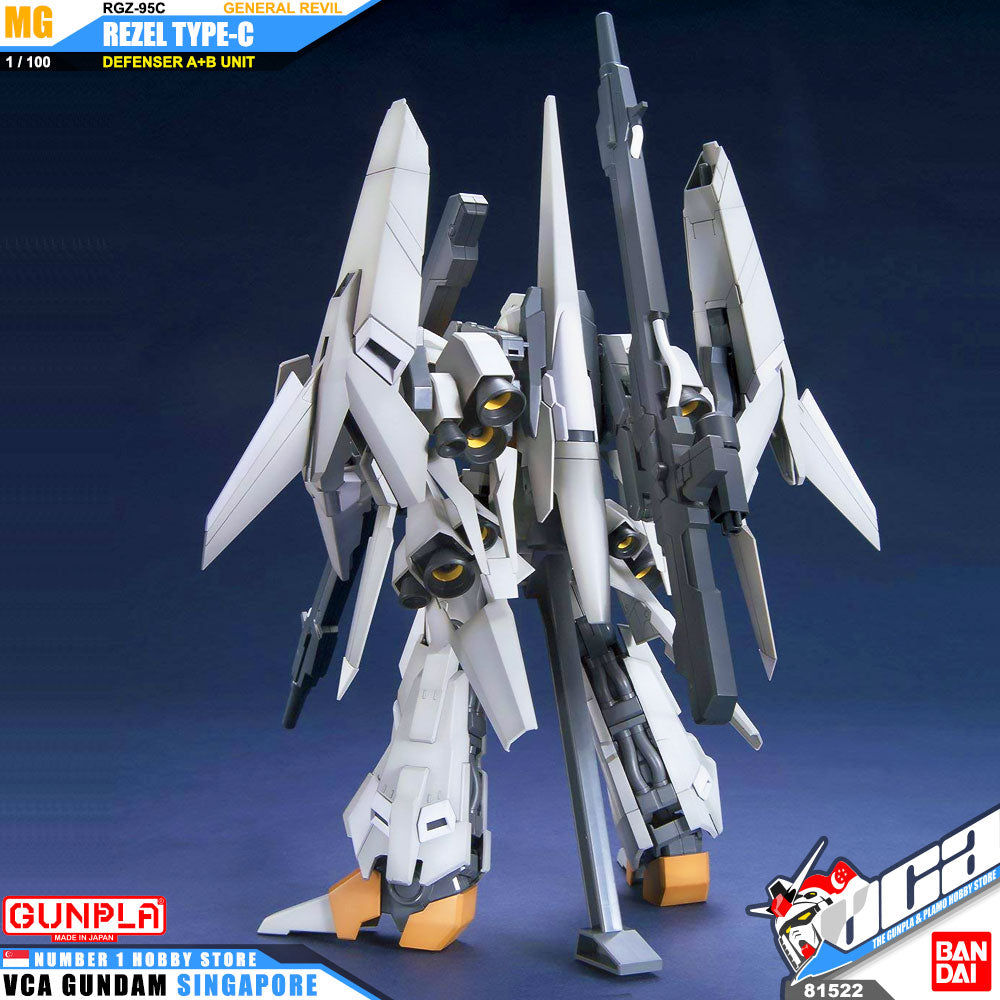 【🔵𝐁𝐀𝐂𝐊𝐎𝐑𝐃𝐄𝐑 MAR/APR-2026】 MG RGZ-95C REZEL TYPE-C DEFENSER A+B UNIT GENERAL REVIL