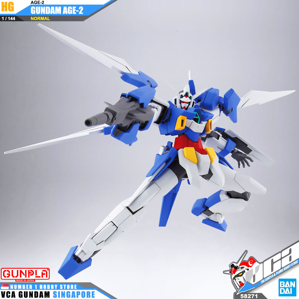 【𝐁𝐀𝐂𝐊𝐎𝐑𝐃𝐄𝐑】OCT-2024🔷HG GUNDAM AGE-2 NORMAL