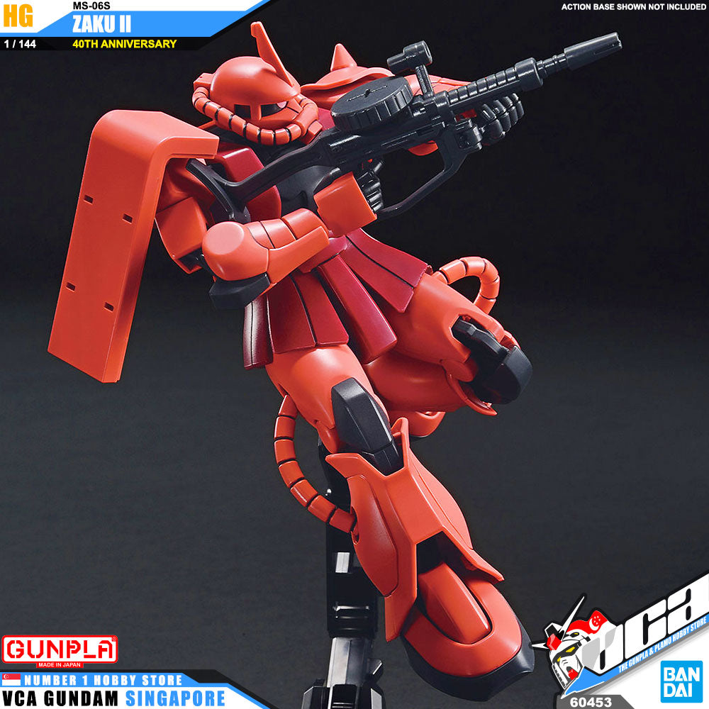/【🔵𝐁𝐀𝐂𝐊𝐎𝐑𝐃𝐄𝐑 OCT-2026】 HG-UC MS-06S ZAKU II (40TH ANNIVERSARY)