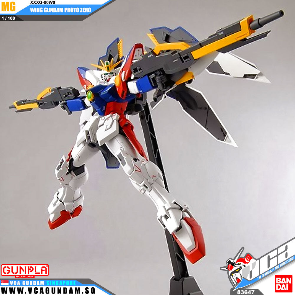 【🔵𝐁𝐀𝐂𝐊𝐎𝐑𝐃𝐄𝐑 JUN-2025】 MG WING GUNDAM PROTO ZERO EW