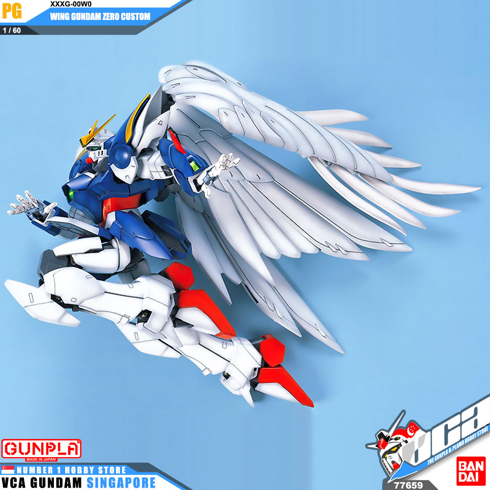 Bandai 高达模型 完美等级 1/60 PG 飞翼高达零式特装 – VCA Gundam Singapore