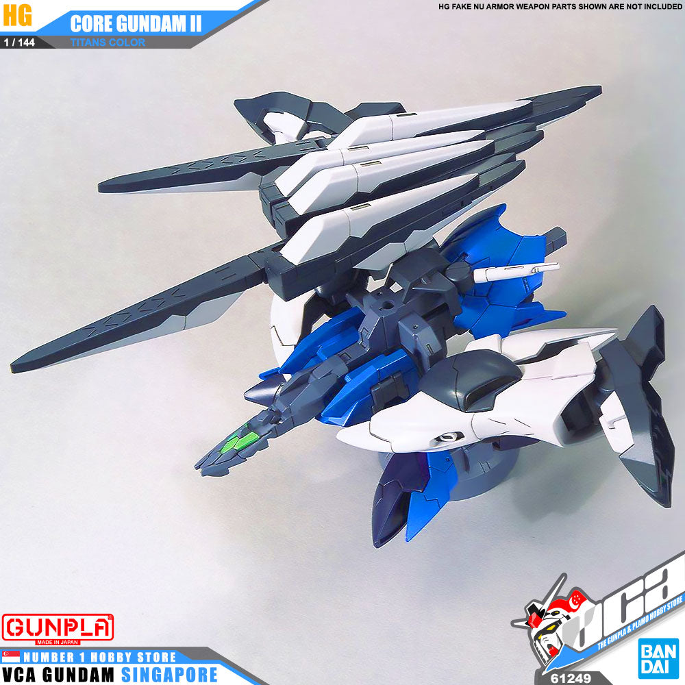 【𝐁𝐀𝐂𝐊𝐎𝐑𝐃𝐄𝐑】OCT-2024🔷HG CORE GUNDAM II (TITANS COLOR)