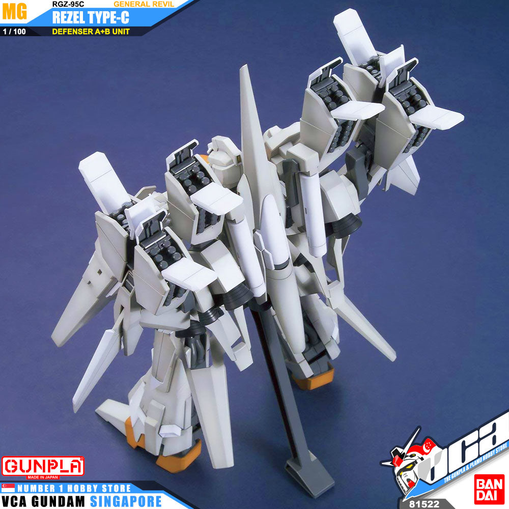 【🔵𝐁𝐀𝐂𝐊𝐎𝐑𝐃𝐄𝐑 MAR/APR-2026】 MG RGZ-95C REZEL TYPE-C DEFENSER A+B UNIT GENERAL REVIL