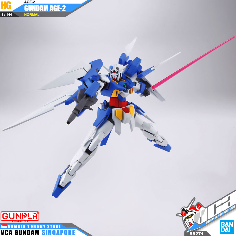 【𝐁𝐀𝐂𝐊𝐎𝐑𝐃𝐄𝐑】OCT-2024🔷HG GUNDAM AGE-2 NORMAL