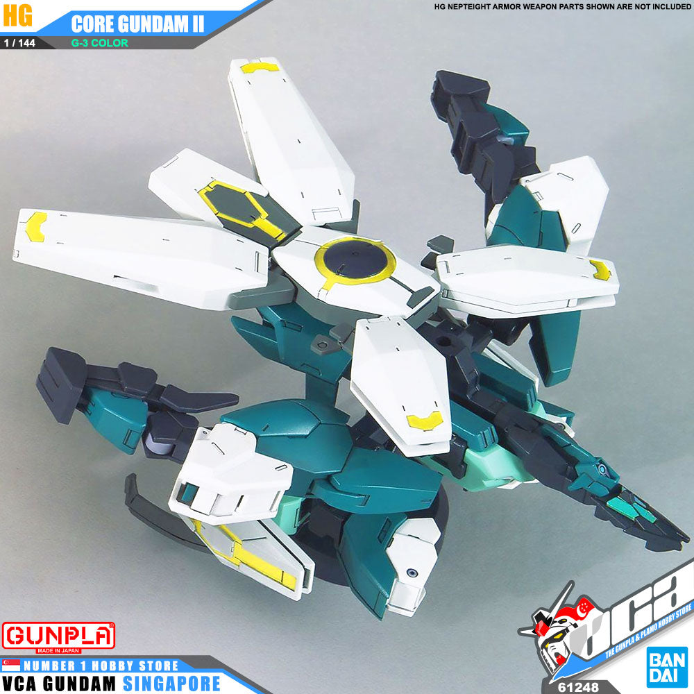 【𝐁𝐀𝐂𝐊𝐎𝐑𝐃𝐄𝐑】NOV-2024🔵HG CORE GUNDAM II (G-3 COLOR)