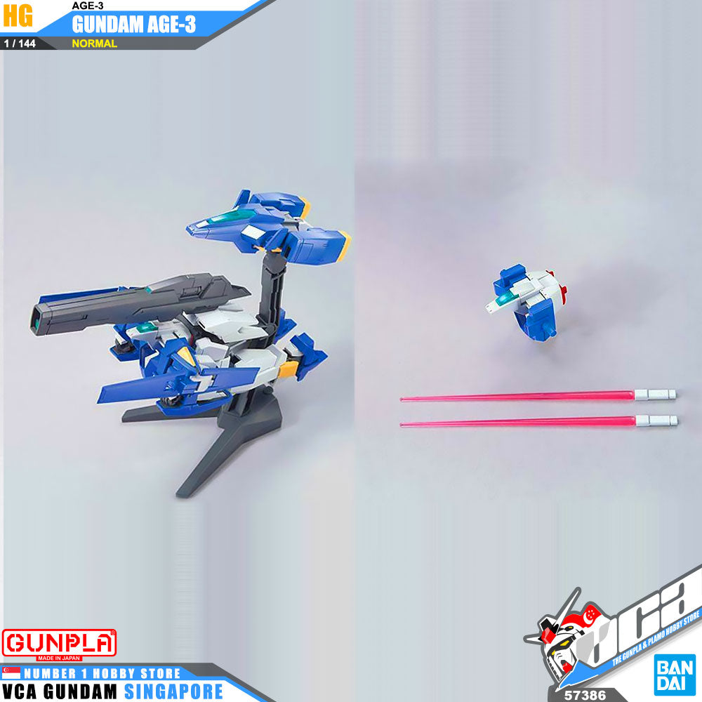 【𝐁𝐀𝐂𝐊𝐎𝐑𝐃𝐄𝐑】OCT-2024🔷HG GUNDAM AGE-3 NORMAL