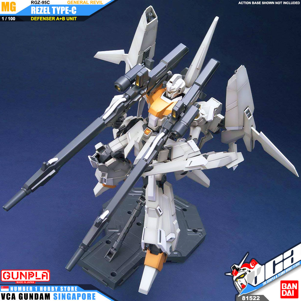【🔵𝐁𝐀𝐂𝐊𝐎𝐑𝐃𝐄𝐑 MAR/APR-2026】 MG RGZ-95C REZEL TYPE-C DEFENSER A+B UNIT GENERAL REVIL